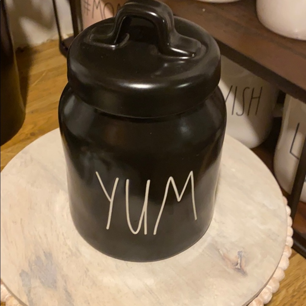 Rae Dunn Yum canister